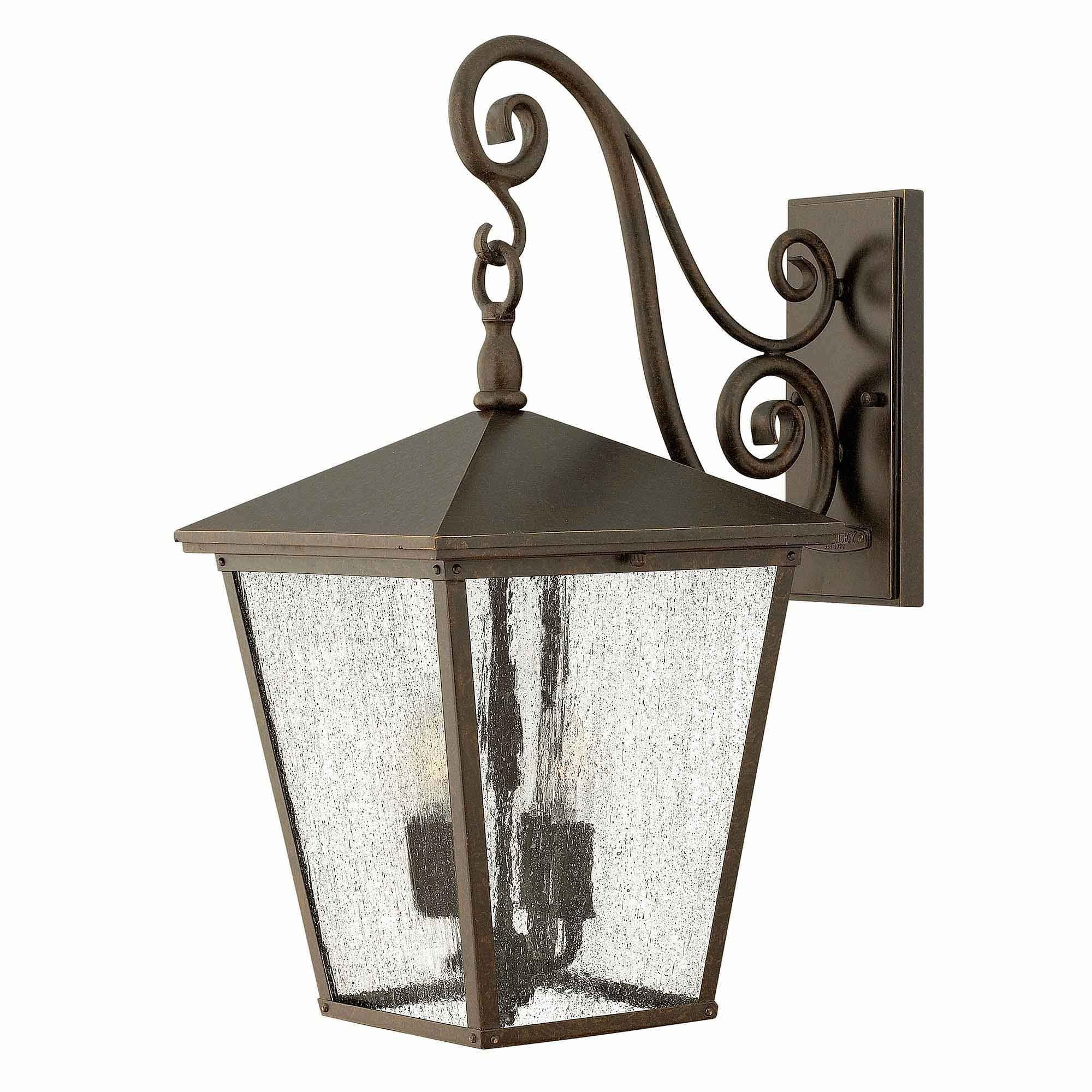 Hinkley Trellis 4 Light Large Wall Lantern - Regency Bronze