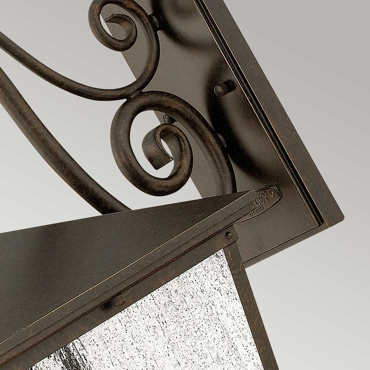 Hinkley Trellis 4 Light Large Wall Lantern - Regency Bronze