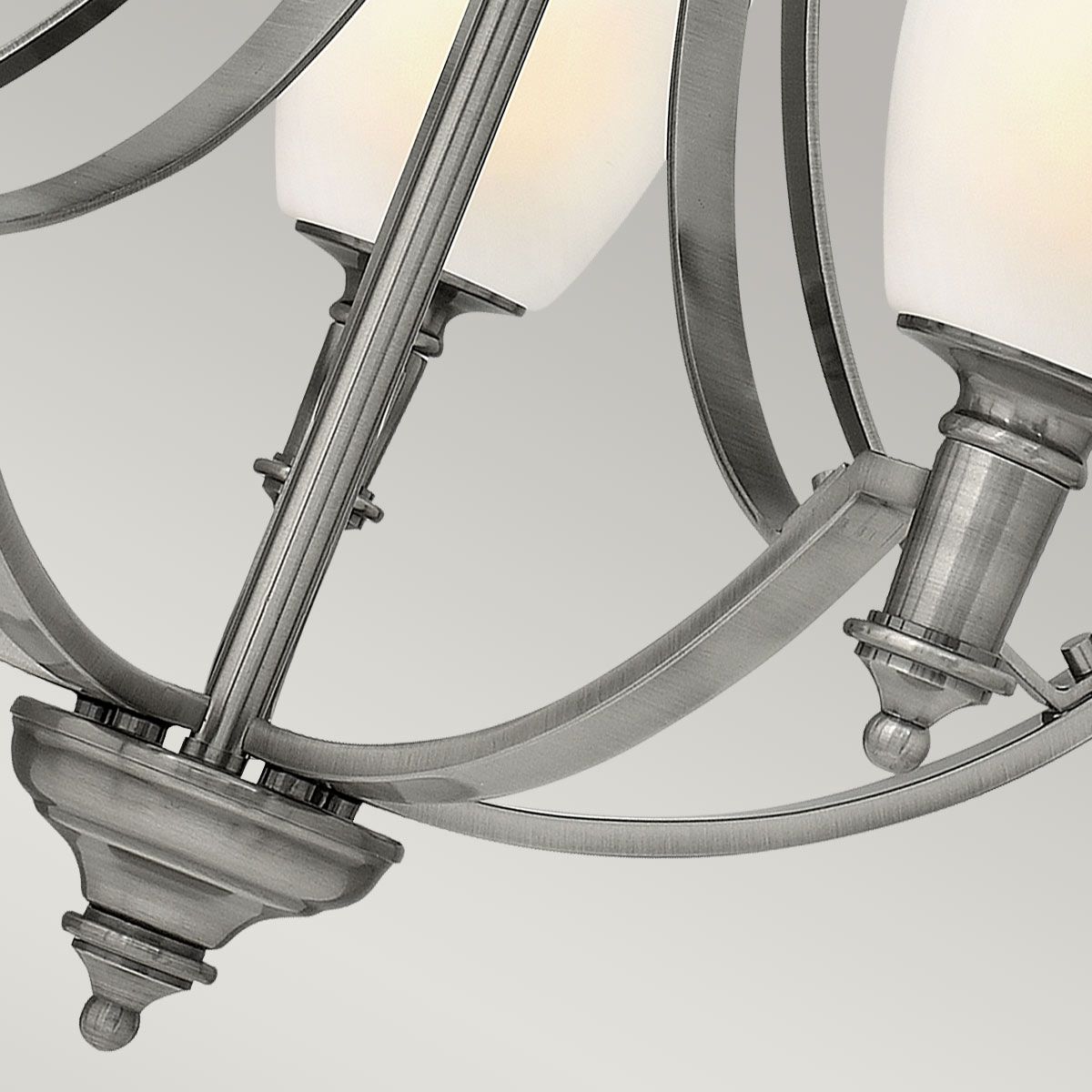 Hinkley Truman 5 Light Chandelier - Antique Nickel