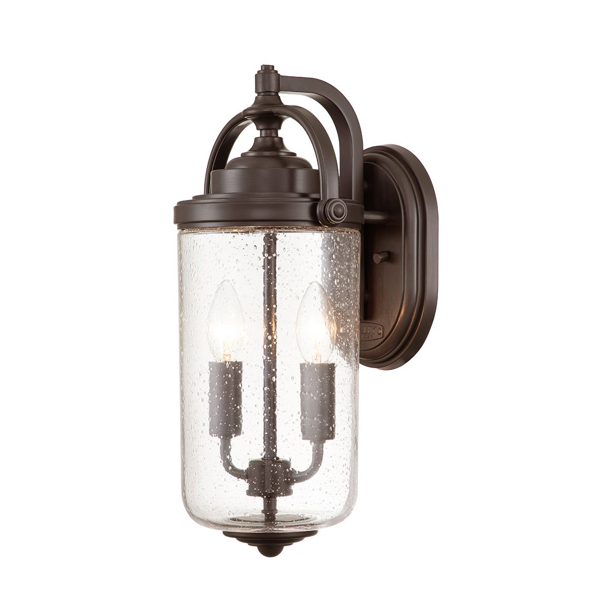 Hinkley Willoughby 2 Light Wall Lantern - Oil Rubbed Bronze