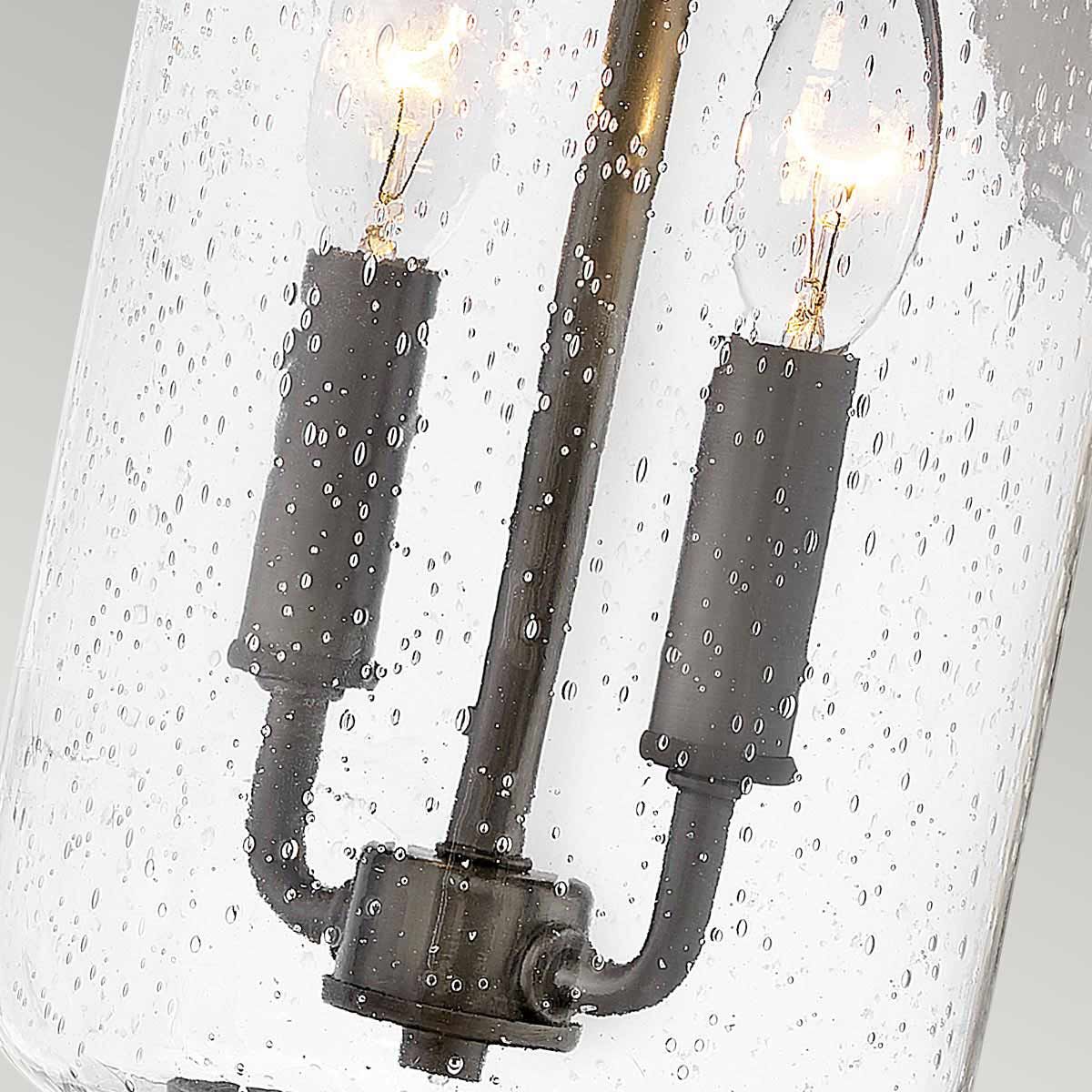 Hinkley Willoughby 2 Light Wall Lantern - Oil Rubbed Bronze
