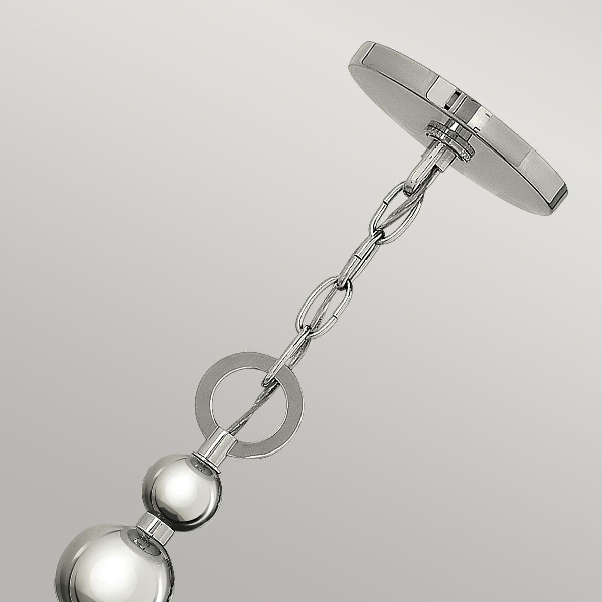 Hinkley Zelda 3 Light Pendant - Polished Nickel