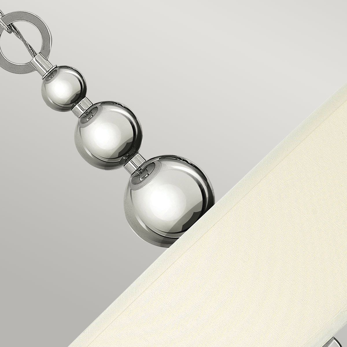 Hinkley Zelda 3 Light Pendant - Polished Nickel