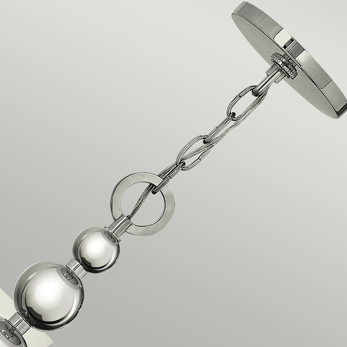 Hinkley Zelda 5 Light Chandelier - Polished Nickel