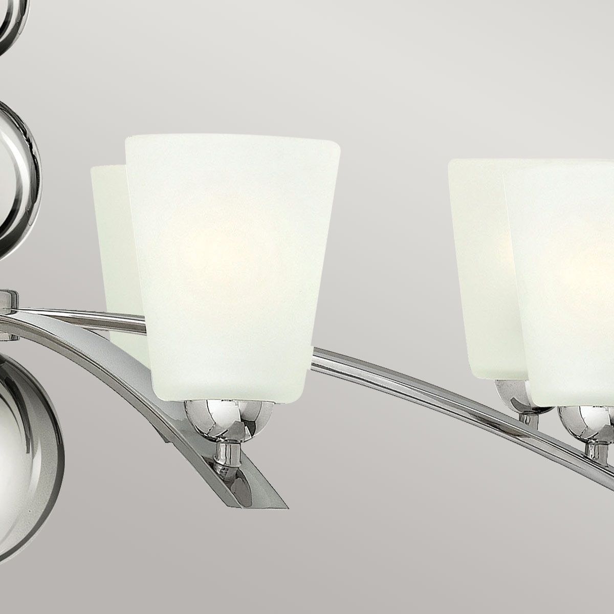 Hinkley Zelda 8 Light Chandelier - Polished Nickel