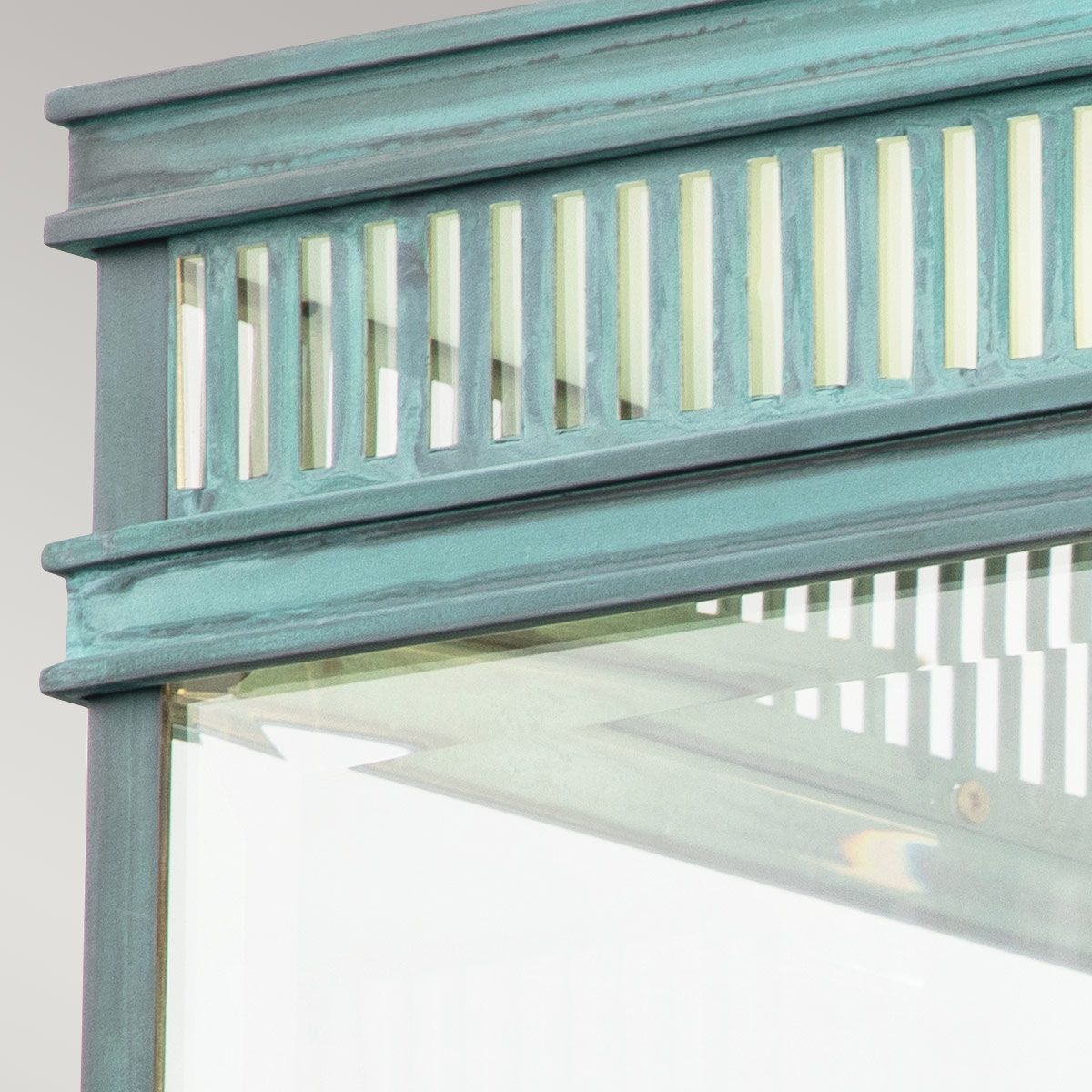 Elstead Holborn 2 Light Flush - Verdigris