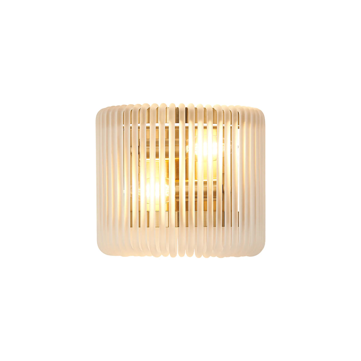 Fabula Hutton 22 x Small Wall Light – 22 cm – Brass & Frosted Glass 22 cm
