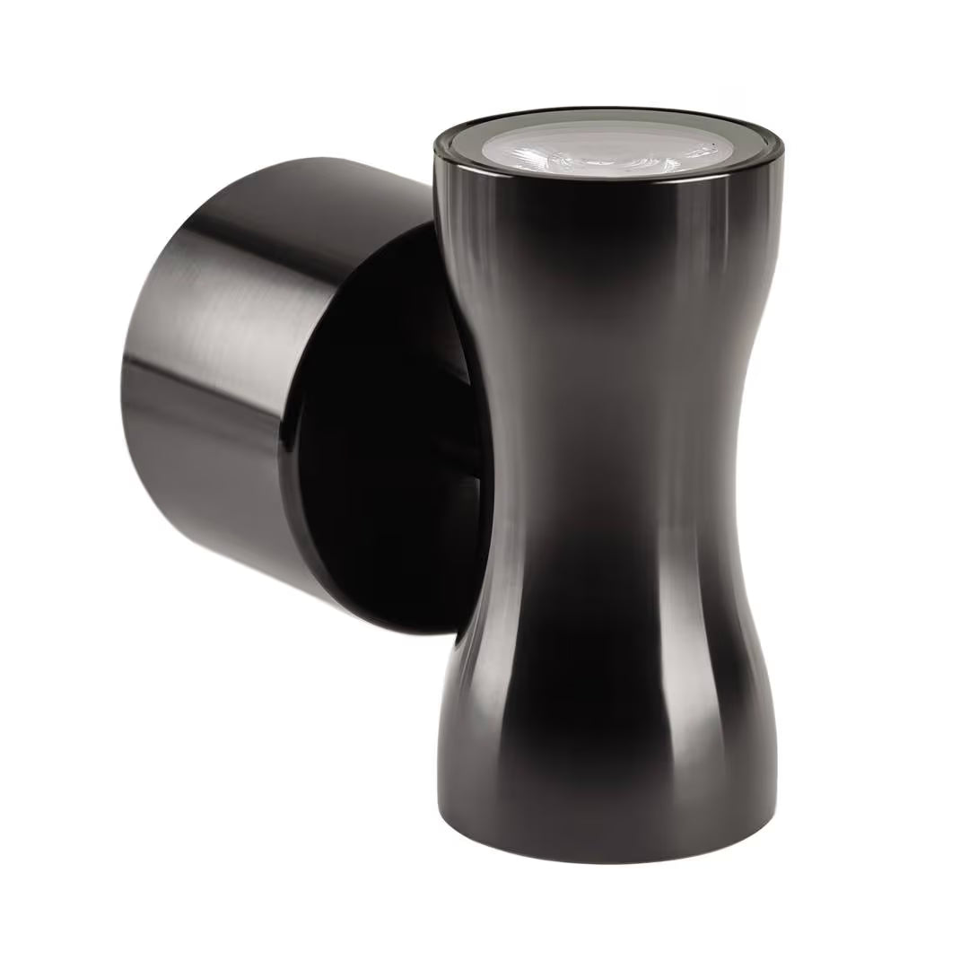 Collingwood WL070 SPS Straight to Mains High Output LED Wall Light - Aluminium Black