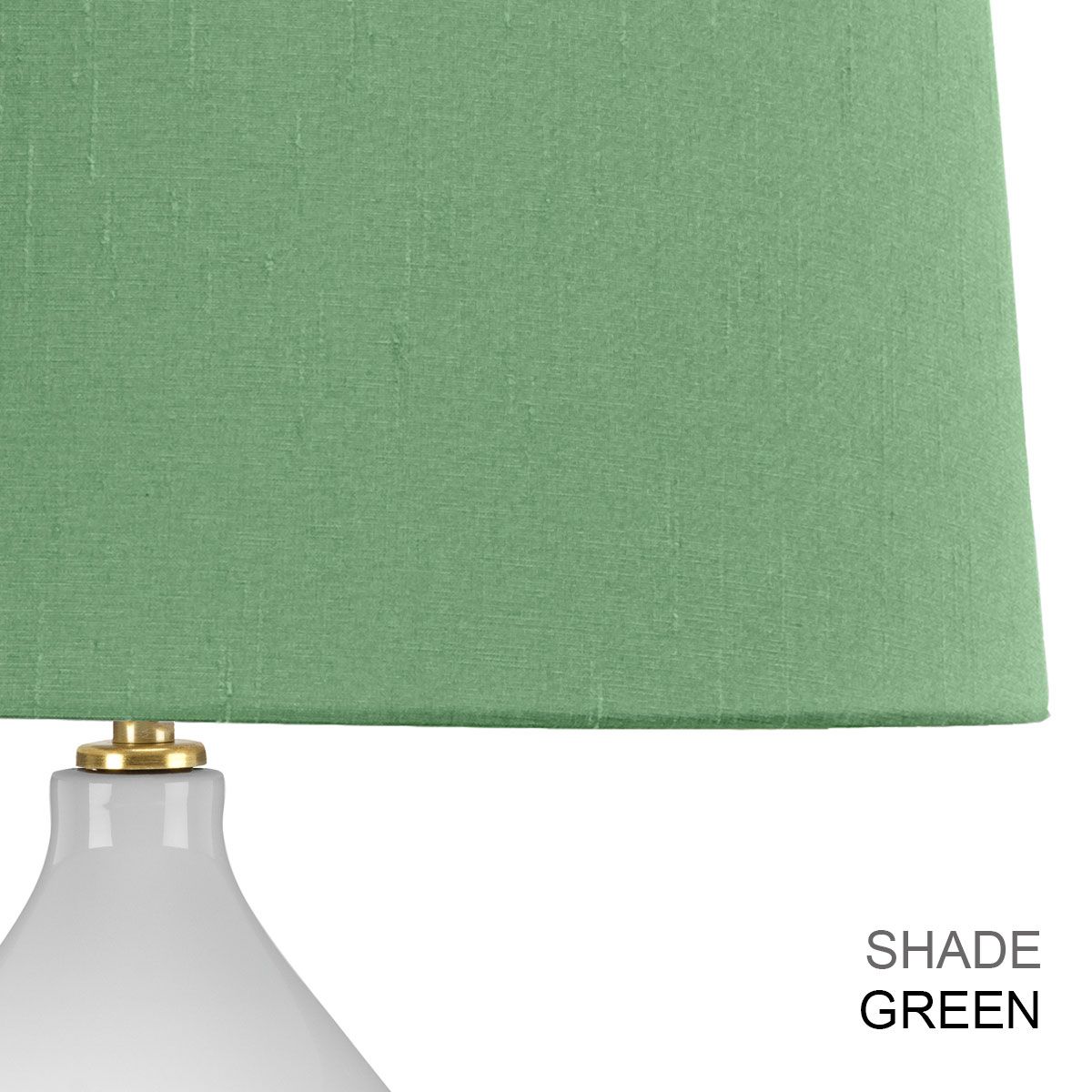 Elstead Isla 1 Light Table Lamp - White, Aged Brass & Purple