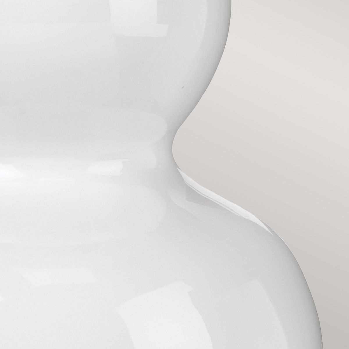Elstead Isla 1 Light Table Lamp - White, Polished Nickel & Red