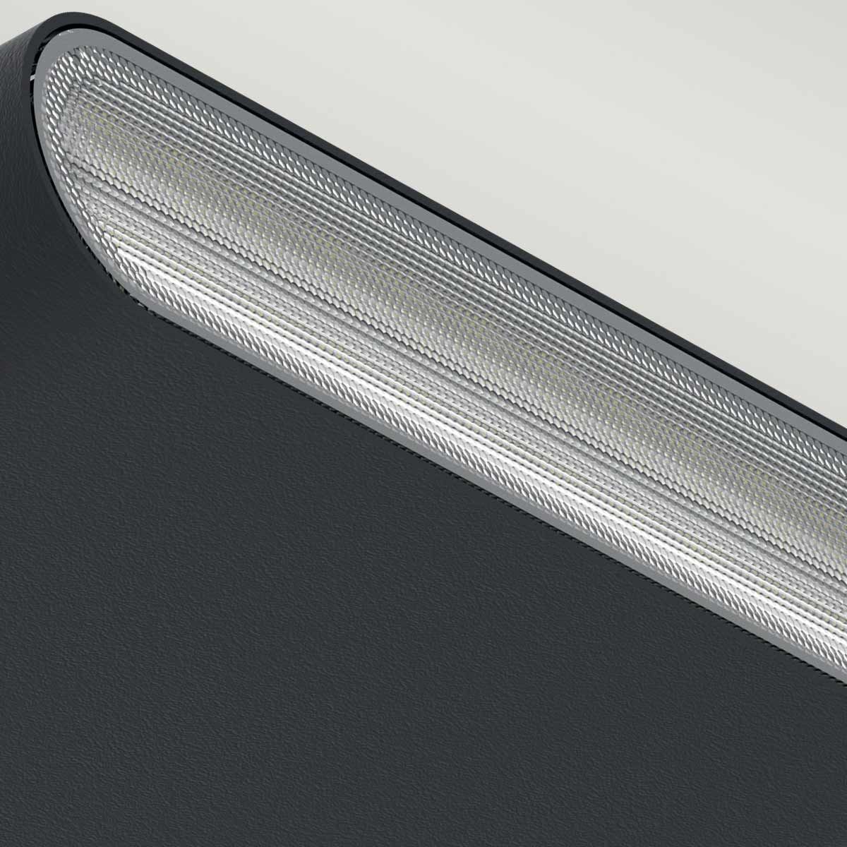 Elstead Jens Small LED Up & Down Wall Light - Black