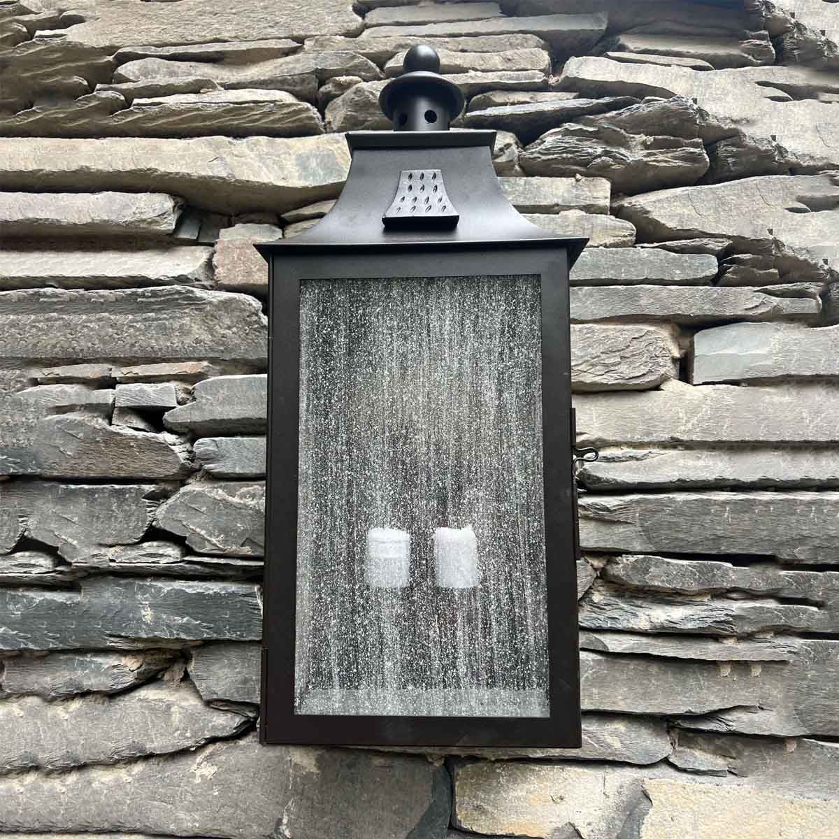 Elstead Kendal 2 Light Wall Lantern - Old Bronze