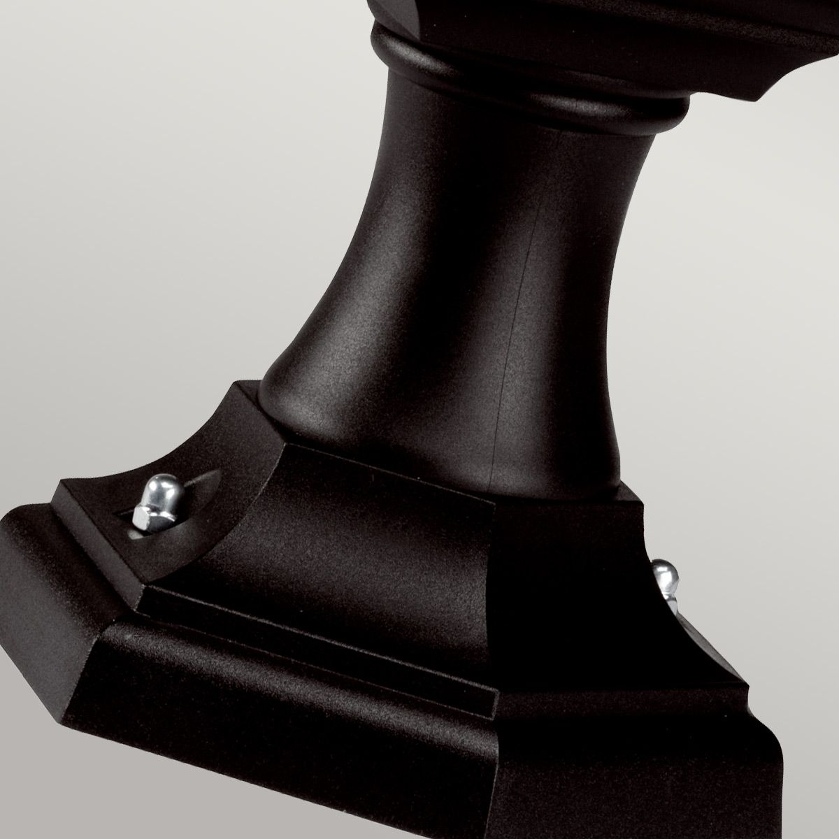 Elstead Kerry Single Pedestal/Porch - Black