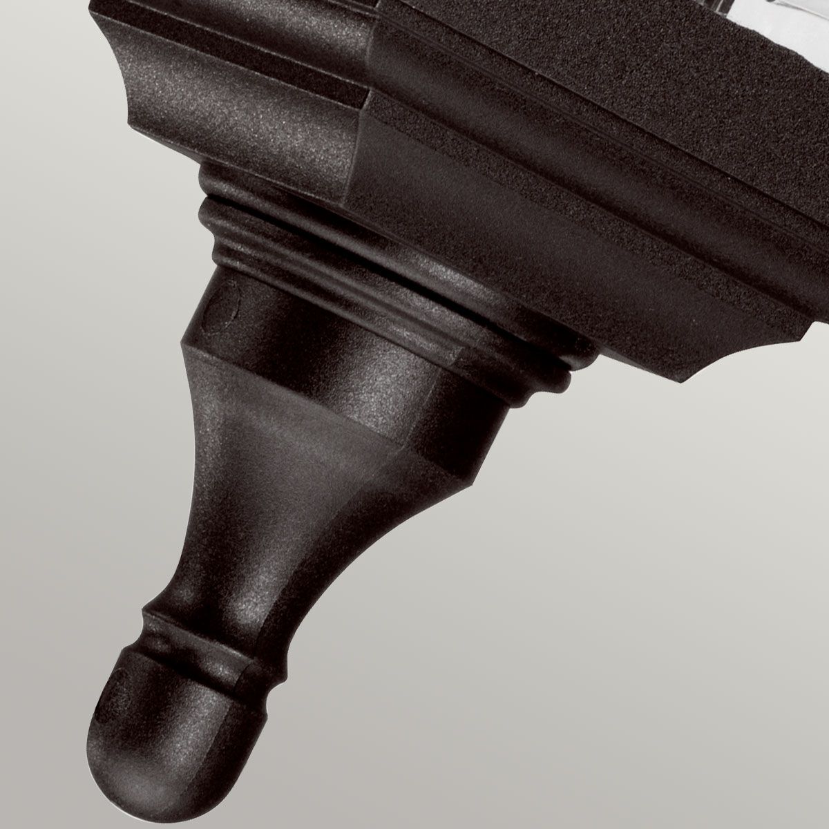 Elstead Kerry Single Pedestal/Porch - Black
