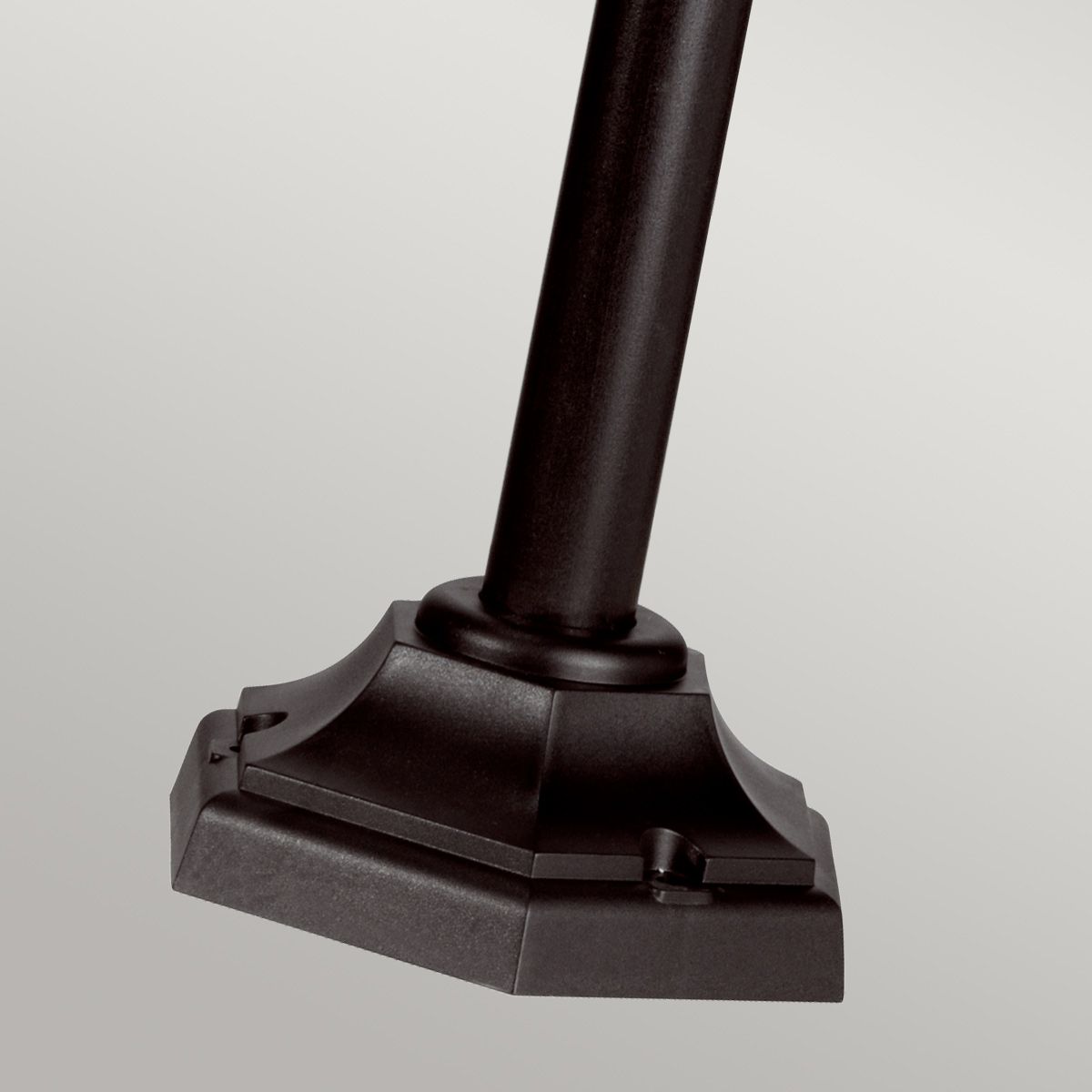 Elstead Kerry Single Lamp Post - Black