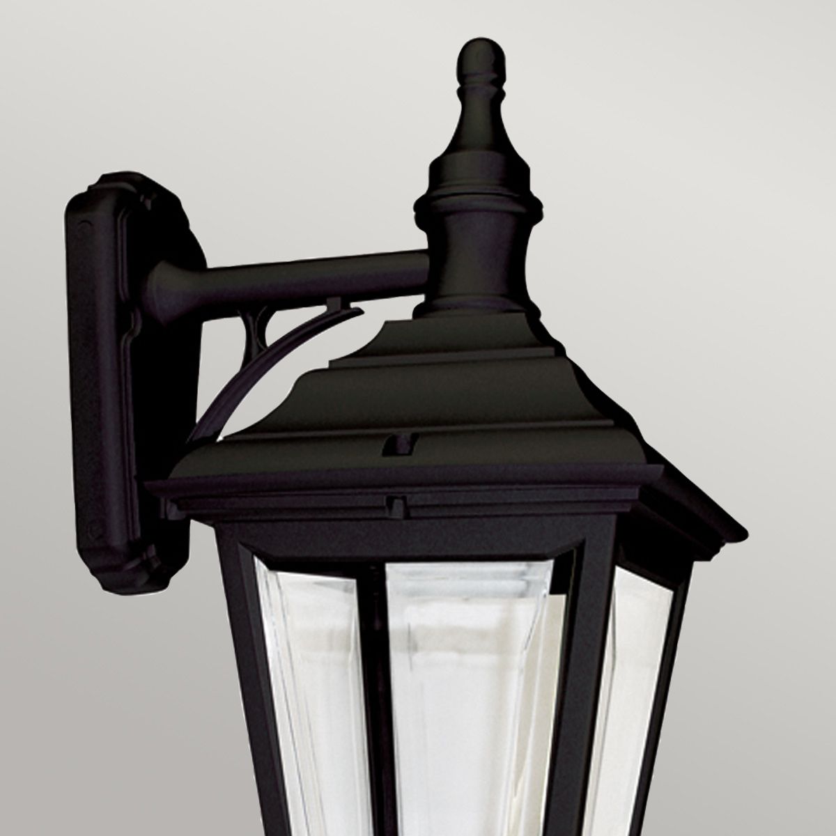 Elstead Kerry Single Wall Lantern - Black