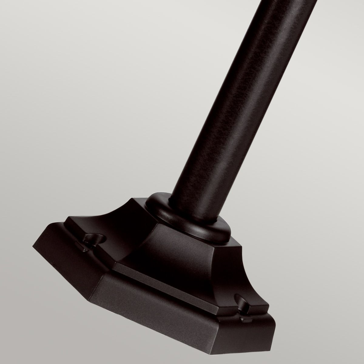 Elstead Kinsale Single Lamp Post - Black