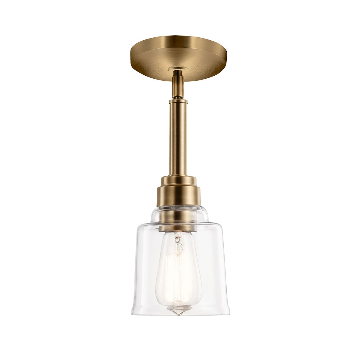 Kichler Aivian Single Pendant - Weathered Brass