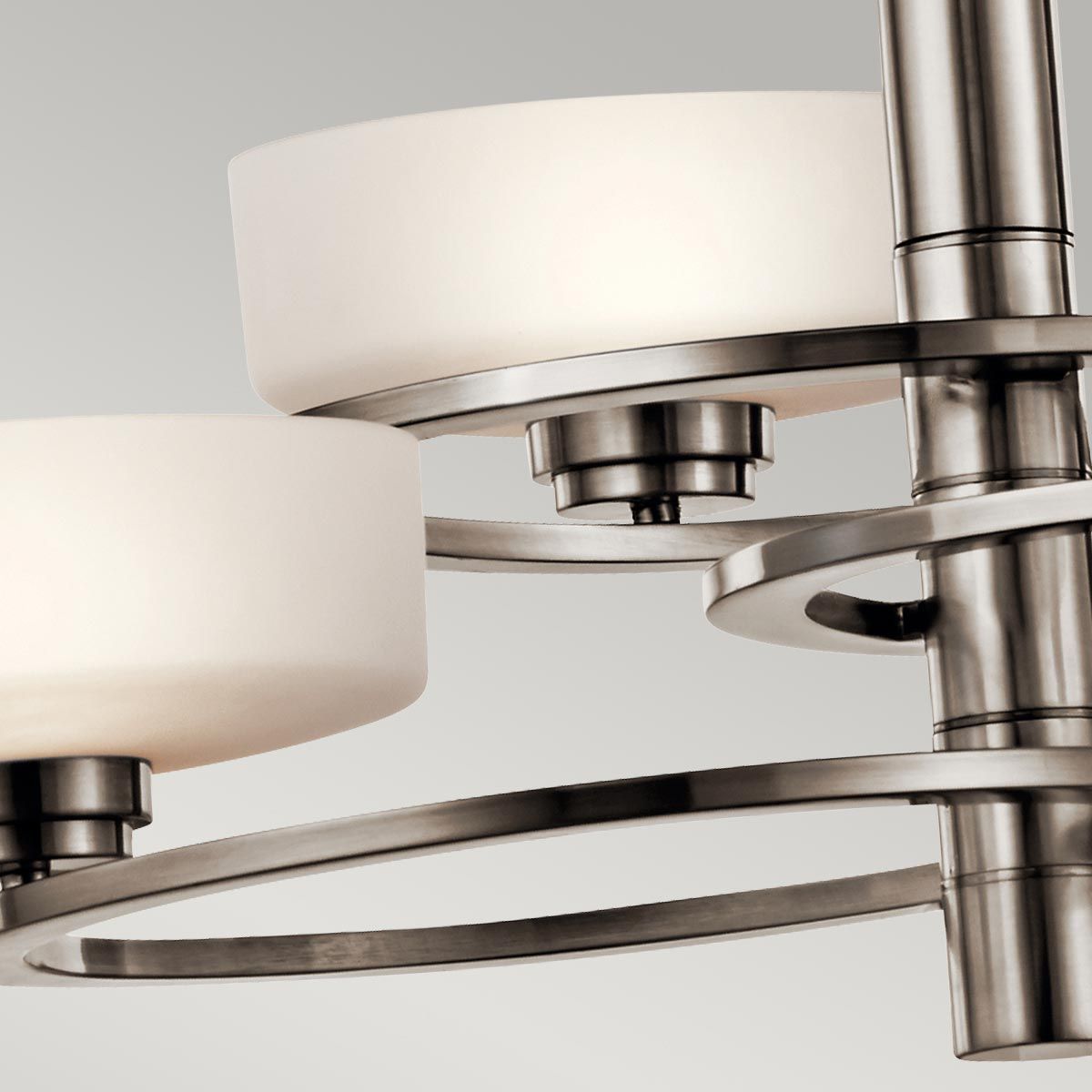 Kichler Aleeka 3 Light Chandelier - Classic Pewter