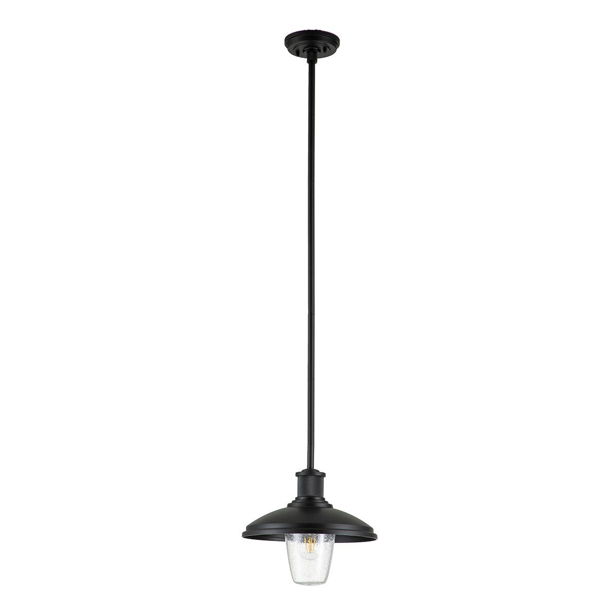 Kichler Allenbury Single Outdoor Pendant - Textured Black