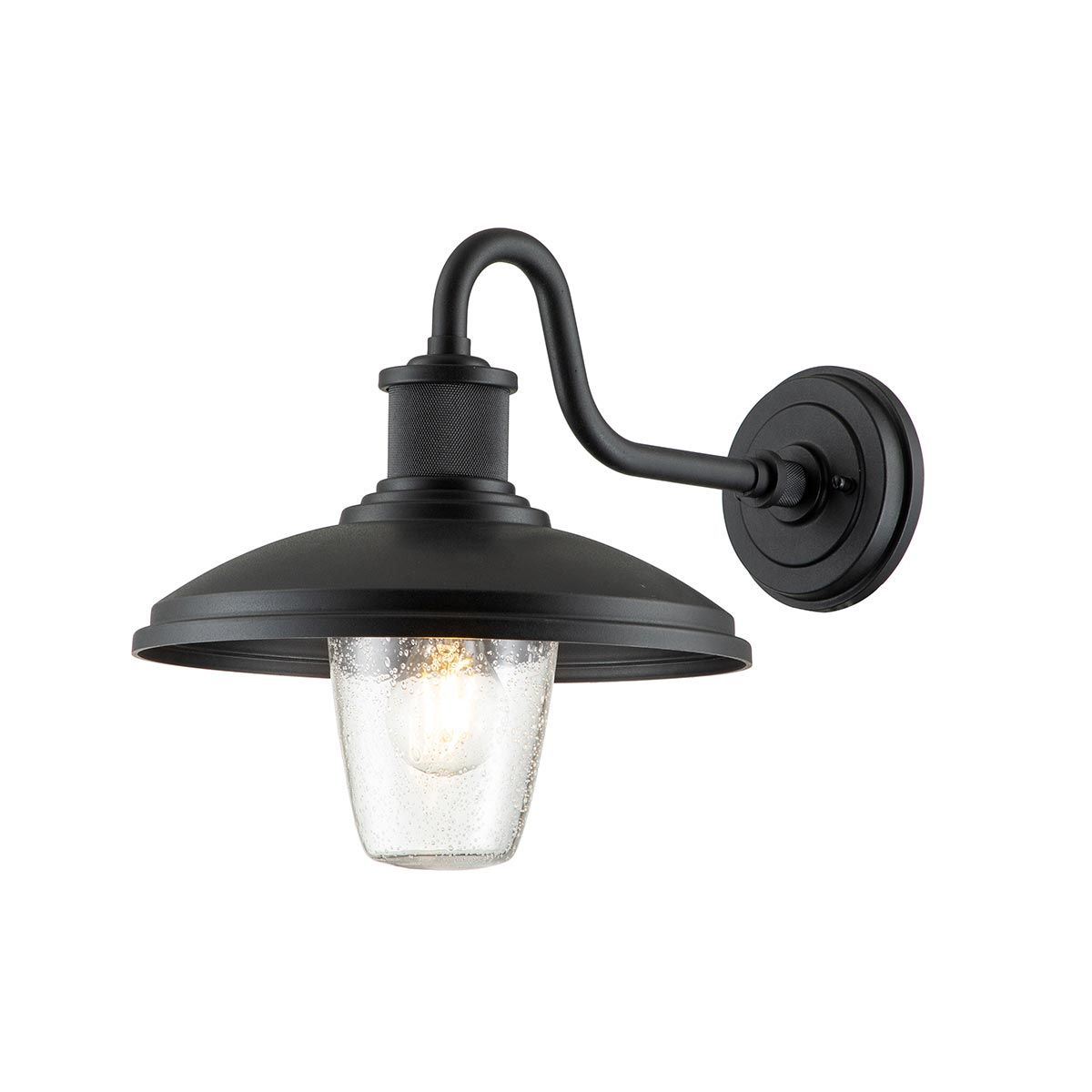 Kichler Allenbury Single Medium Wall Lantern - Textured Black