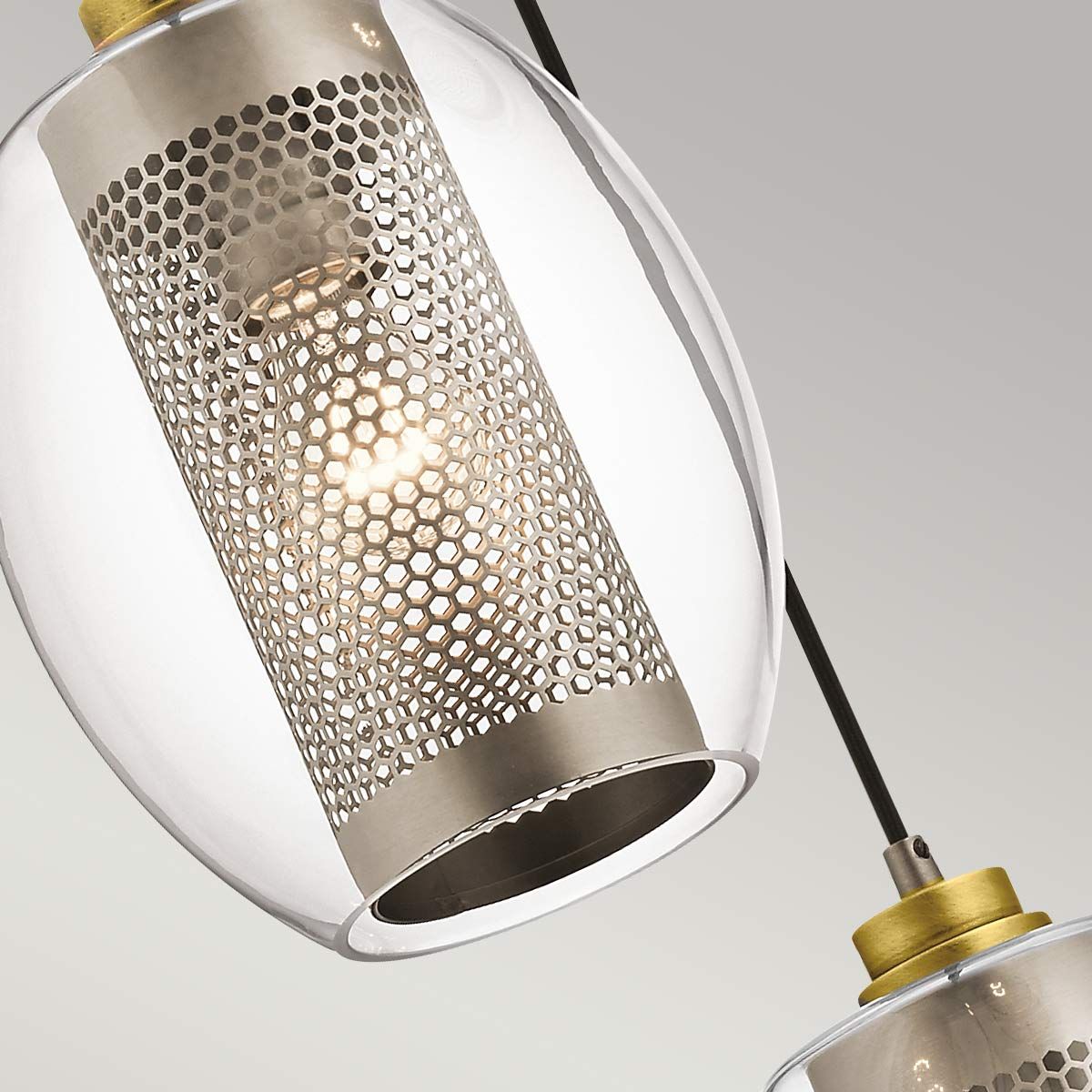 Kichler Asher Single Mini Pendant - Antique Pewter