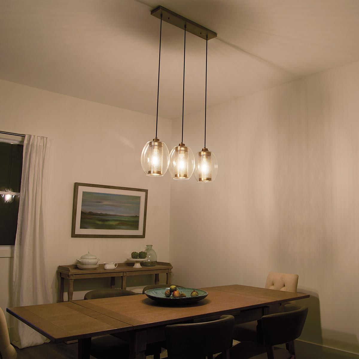 Kichler Asher Single Mini Pendant - Antique Pewter