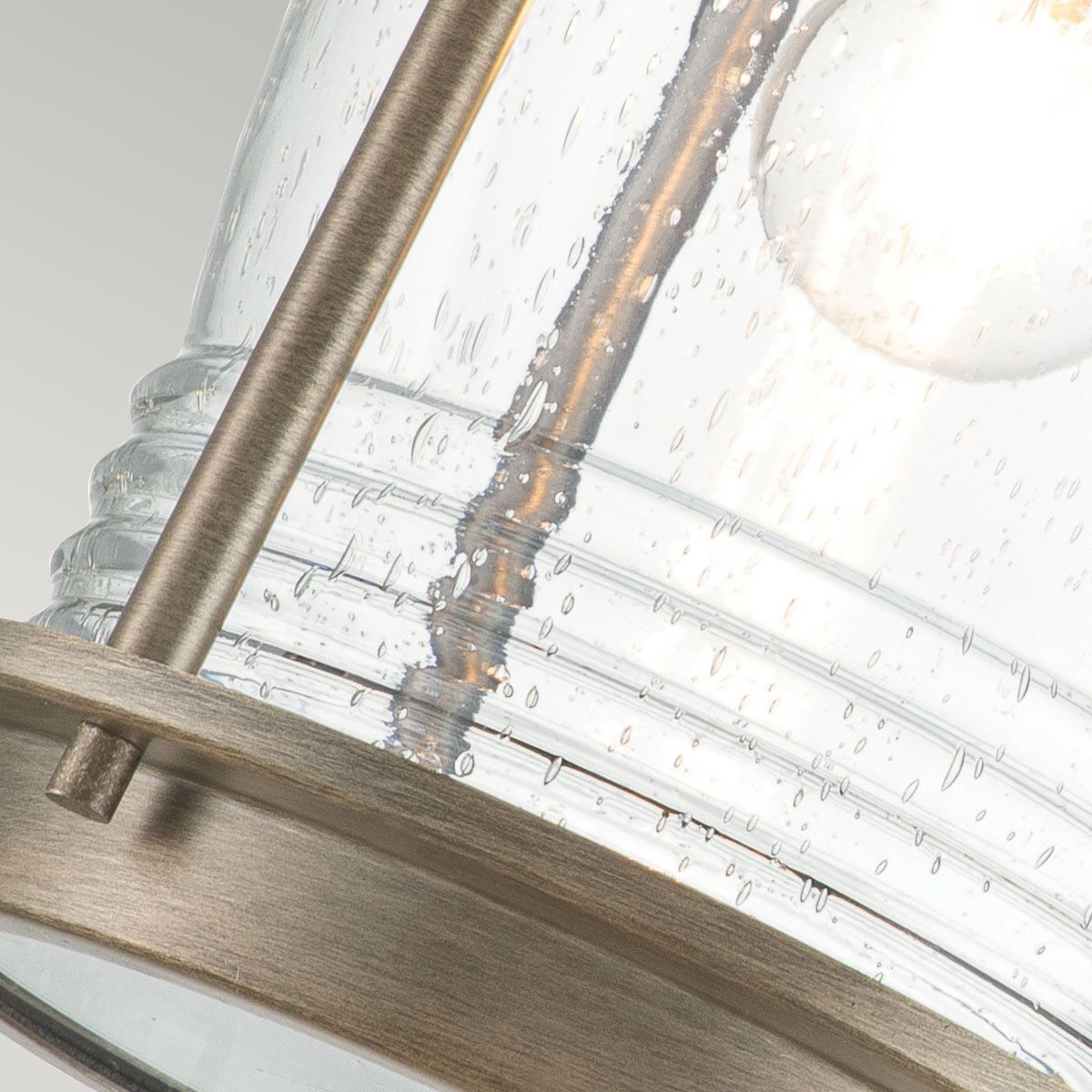 Kichler Ashland Bay Single Large Wall Lantern - Burnished Bronze