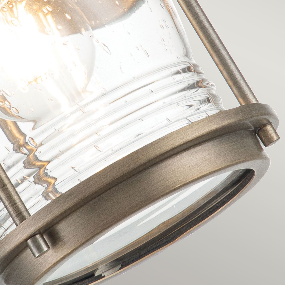 Kichler Ashland Bay Single Small Wall Lantern - Burnished Bronze