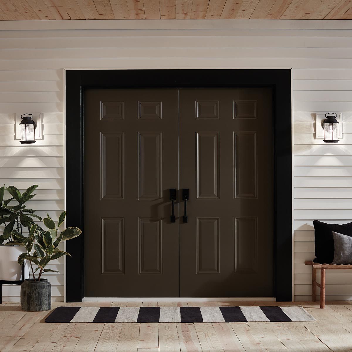 Kichler Ashland Bay Single Small Wall Lantern - Weathered Zinc