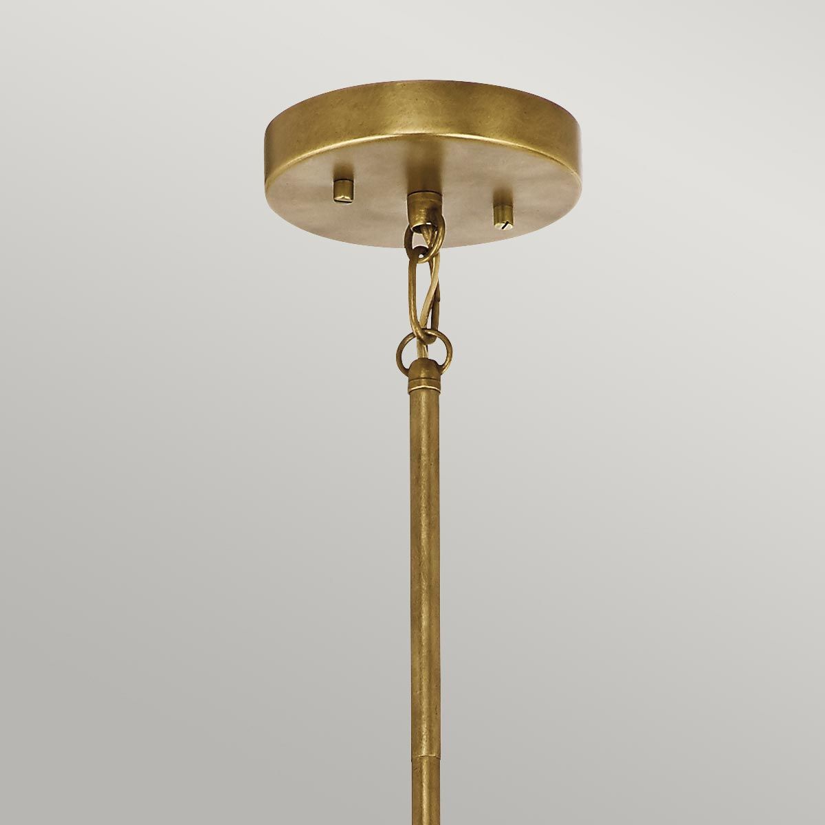 Kichler Aster 3 Light Pendant - Natural Brass