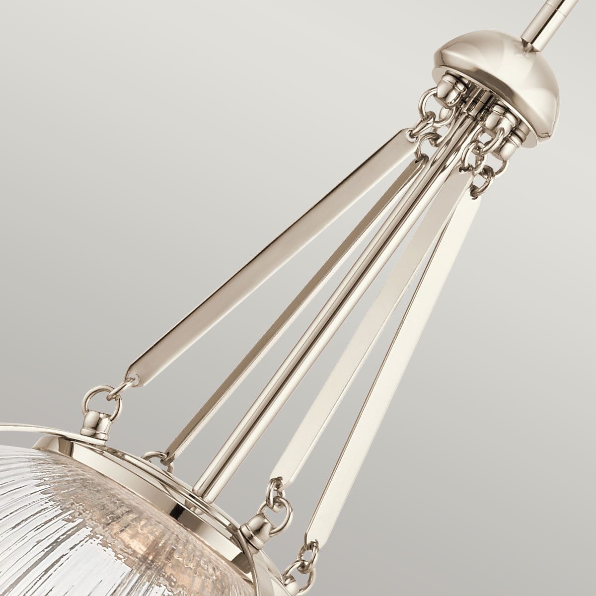 Kichler Aster 3 Light Pendant - Polished Nickel