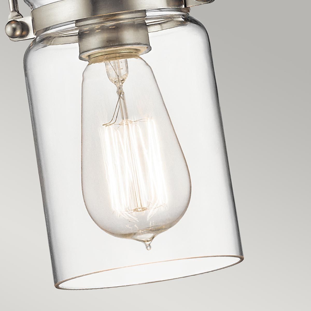 Kichler Brinley Single Mini Pendant - Brushed Nickel