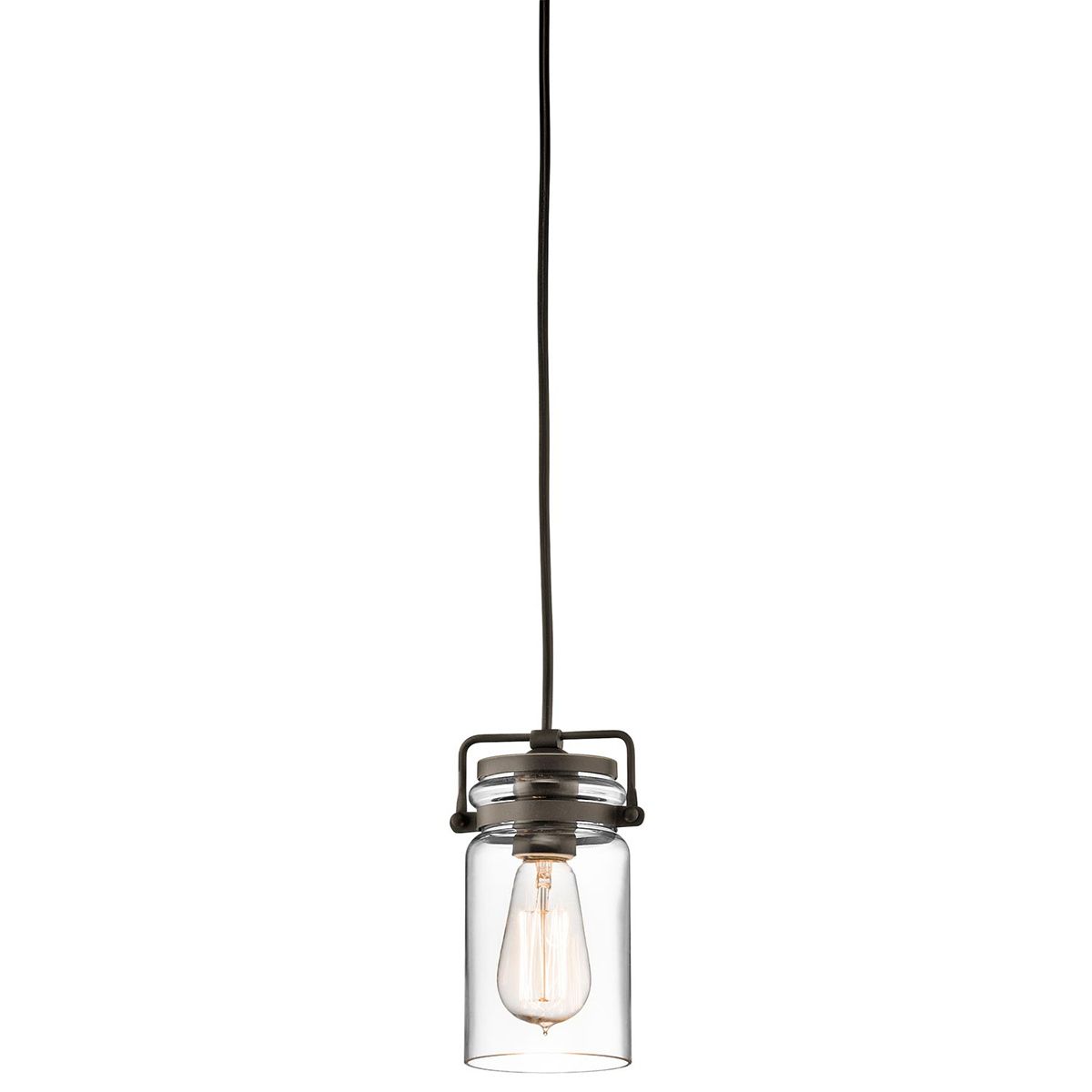 Kichler Brinley Single Mini Pendant - Olde Bronze