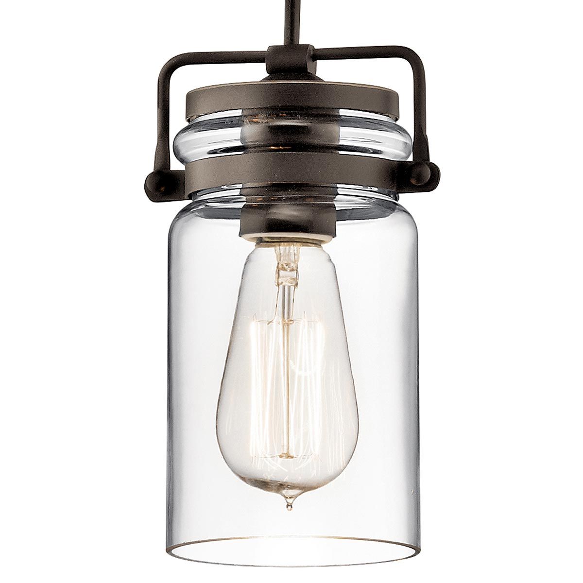 Kichler Brinley Single Mini Pendant - Olde Bronze