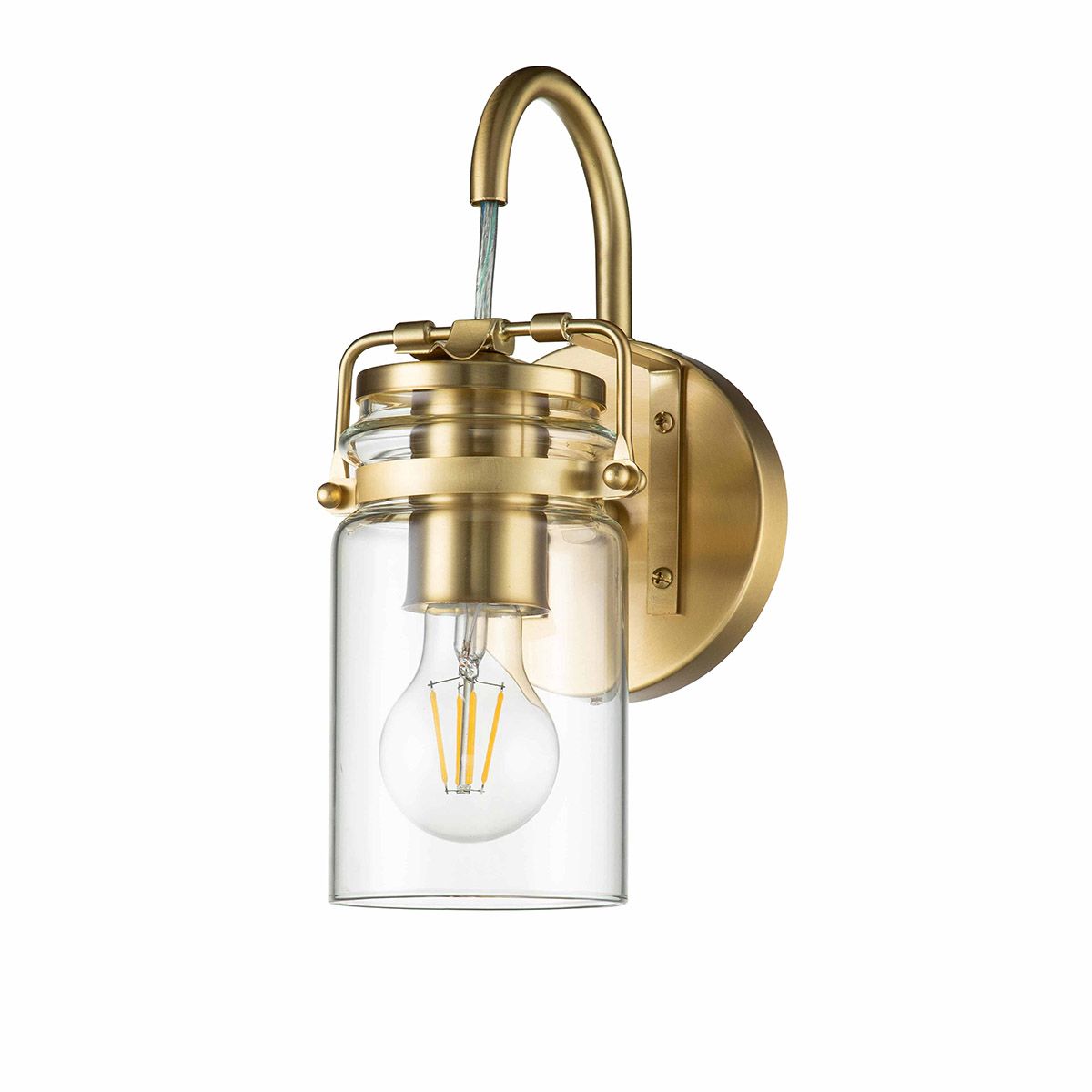 Kichler Brinley Single Wall Light - Brushed Brass