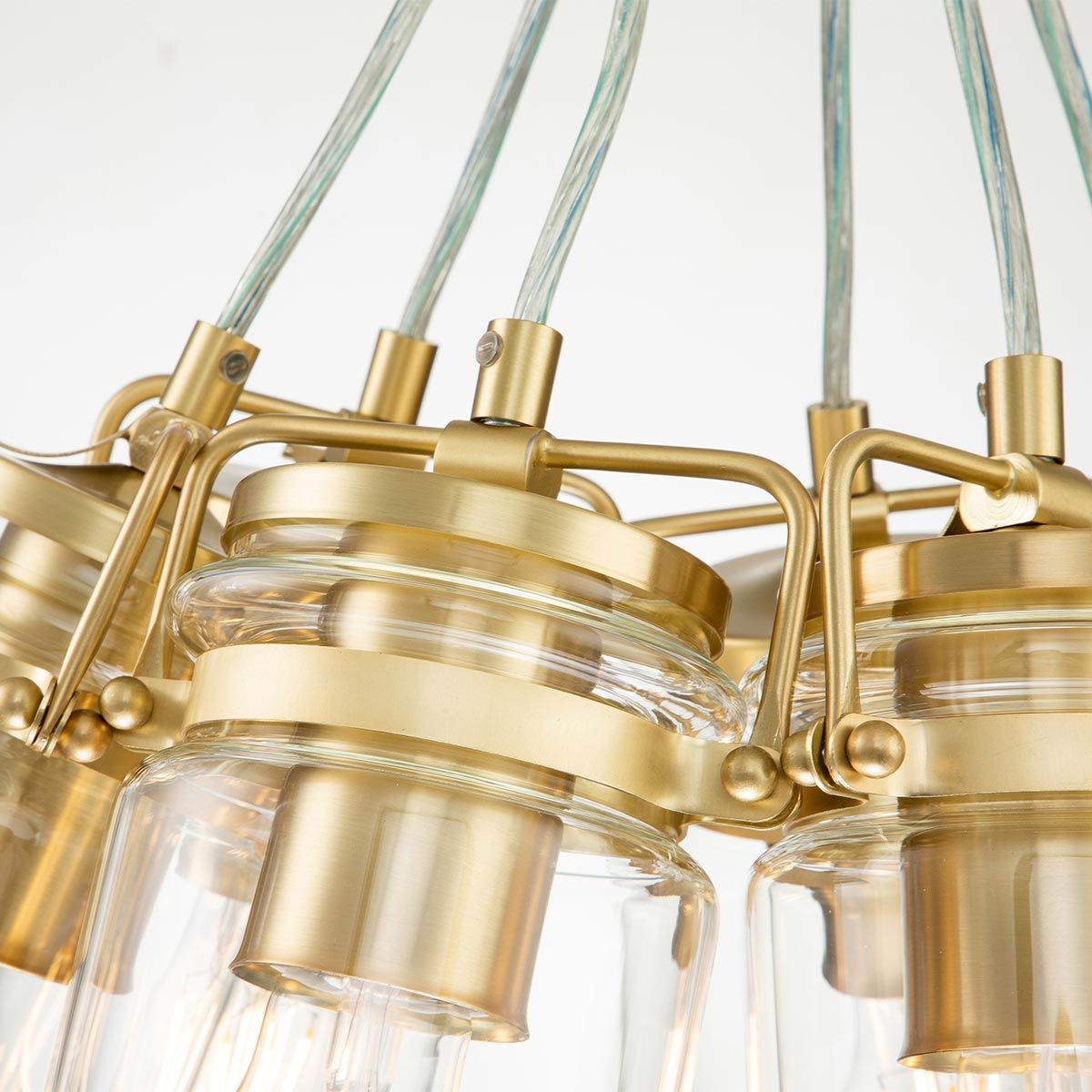 Kichler Brinley 6 Light Pendant - Brushed Brass