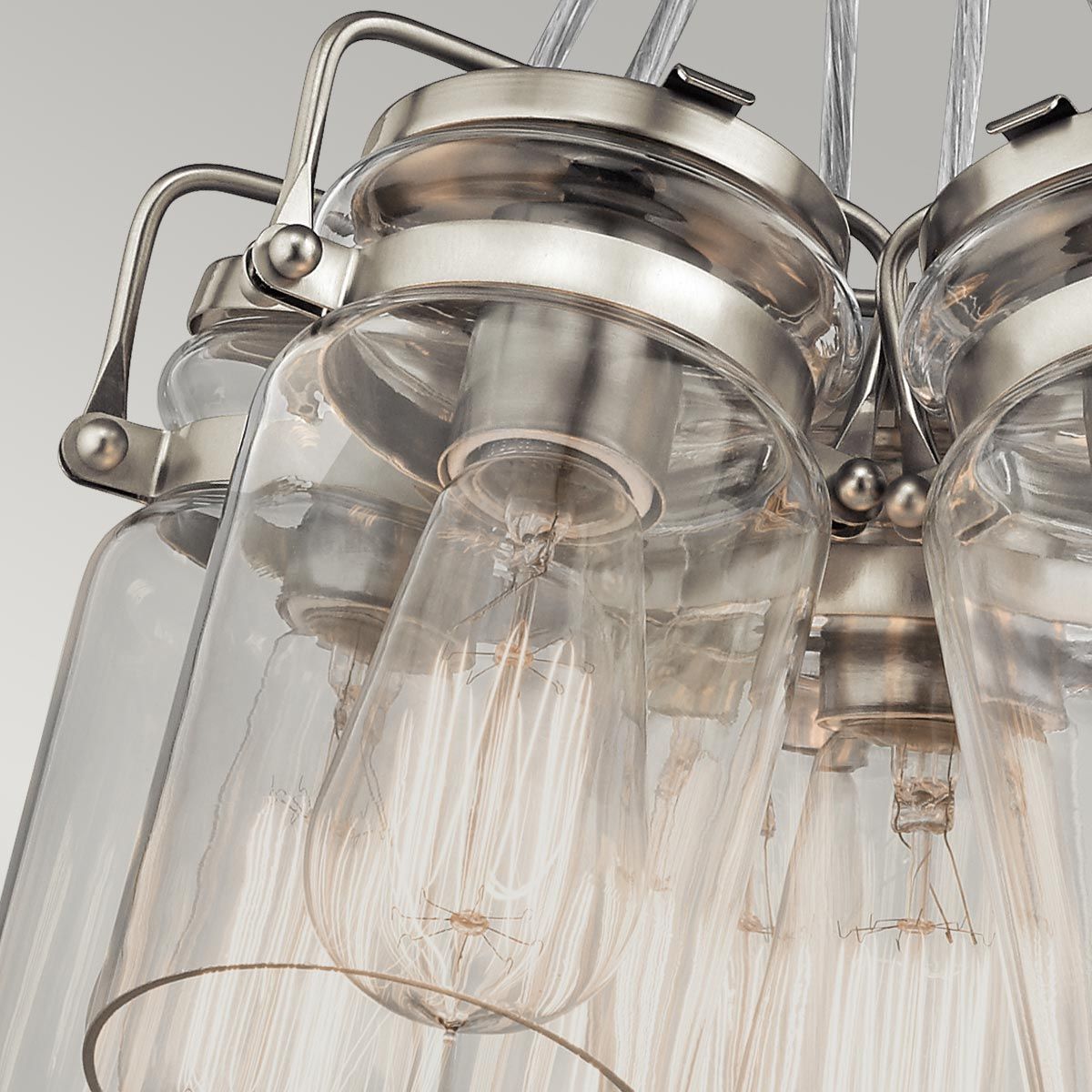 Kichler Brinley 6 Light Pendant - Brushed Nickel