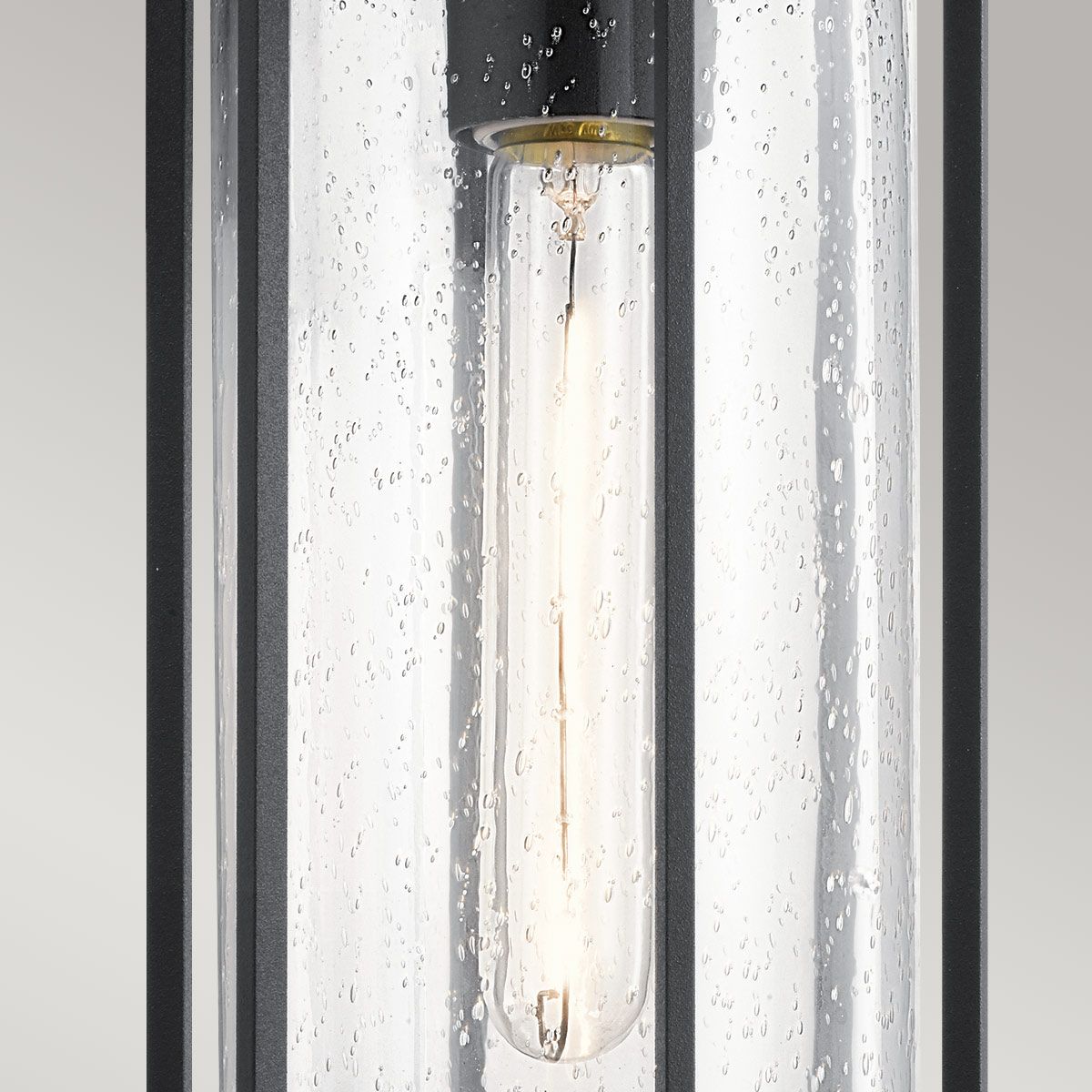 Kichler Camillo 1 Light Outdoor Pendant - Textured Black