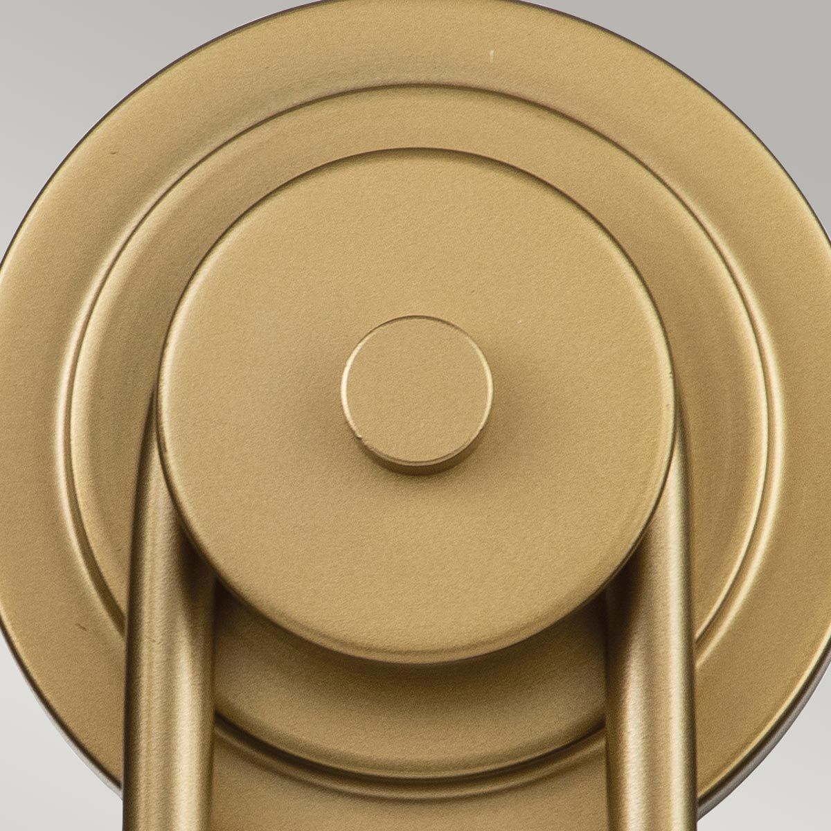 Kichler Capitol Hill 2 Light Wall Light - Painted Natural Brass