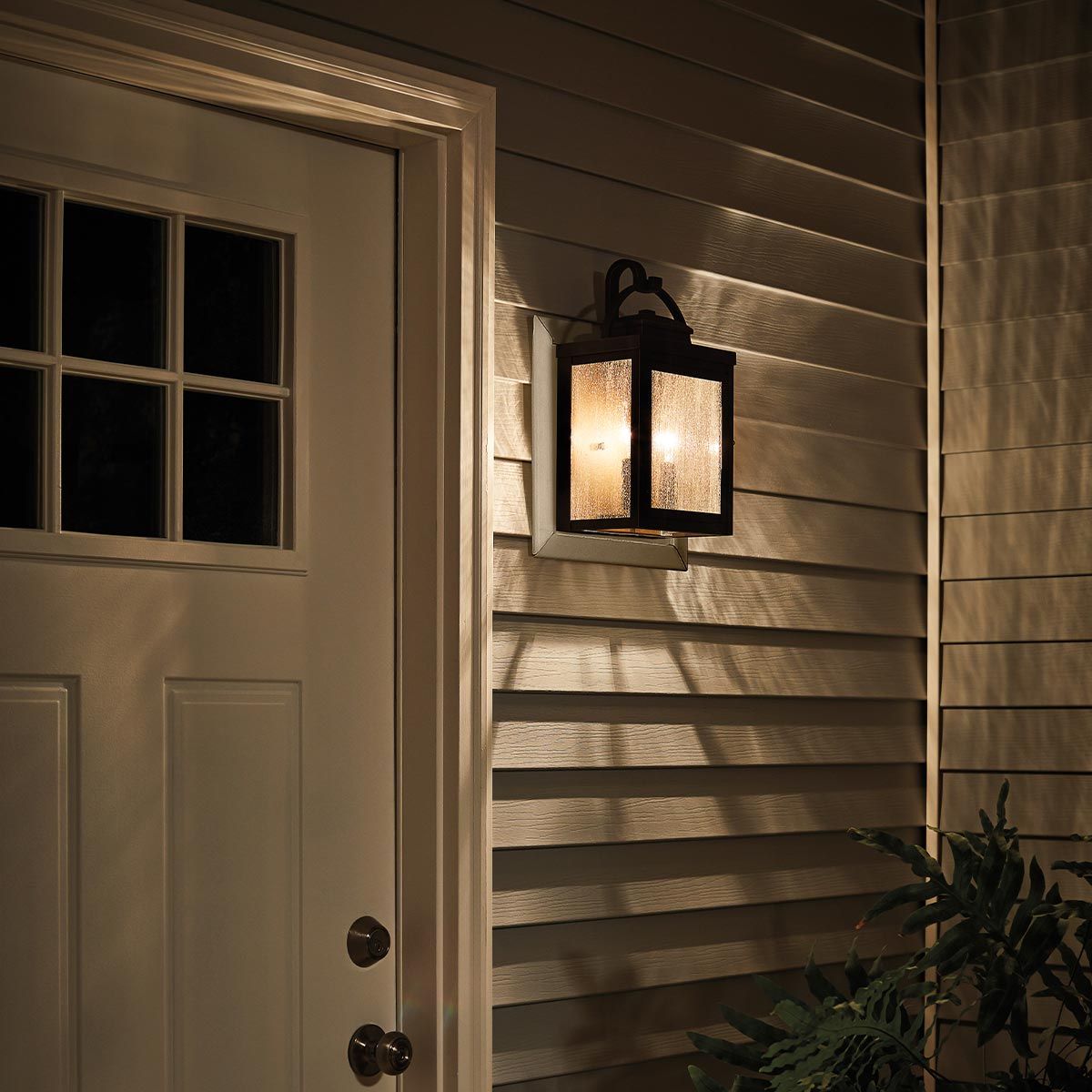 Kichler Carlson 2 Light Wall Lantern - Rubbed Bronze