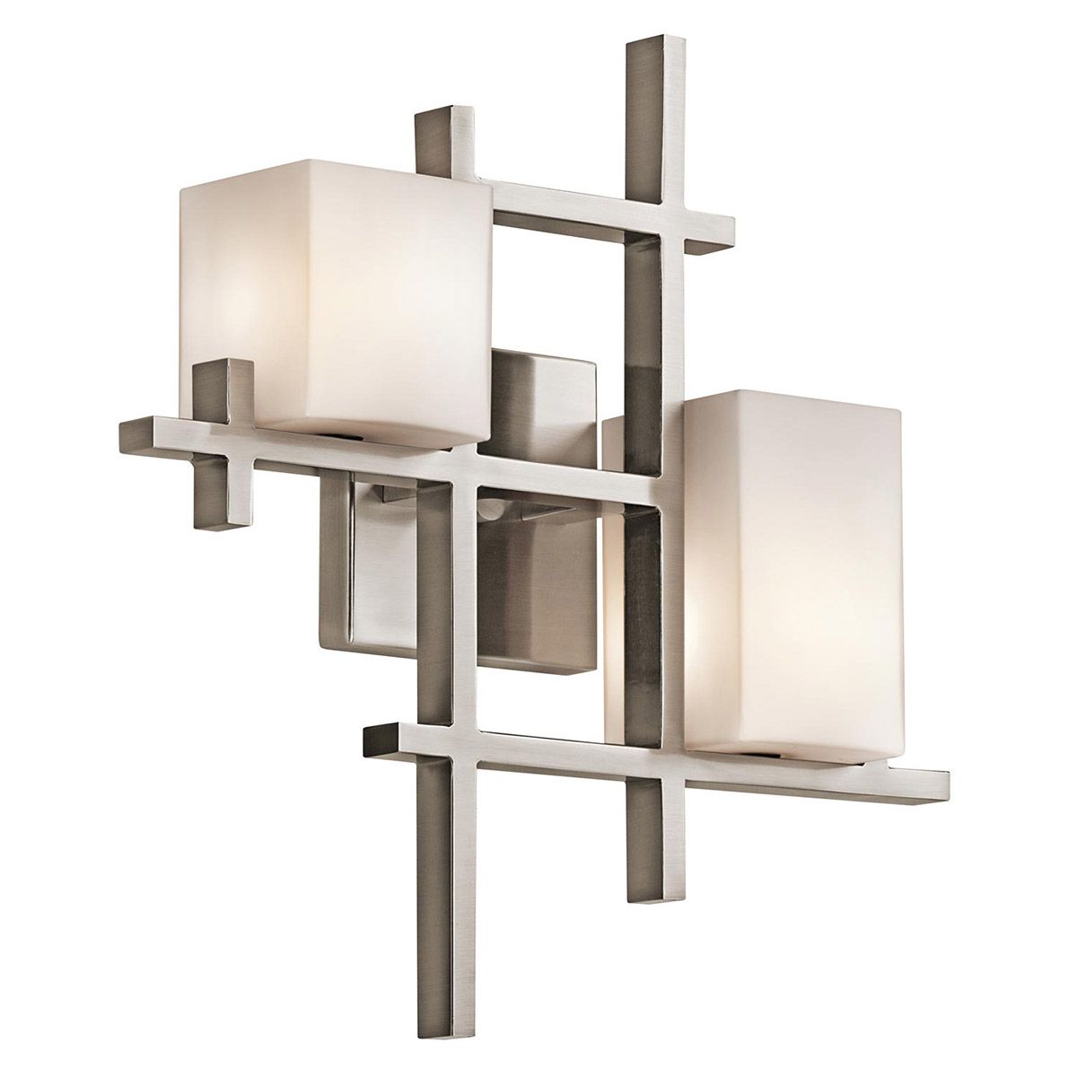 Kichler City Lights 2 Light Wall Light - Classic Pewter