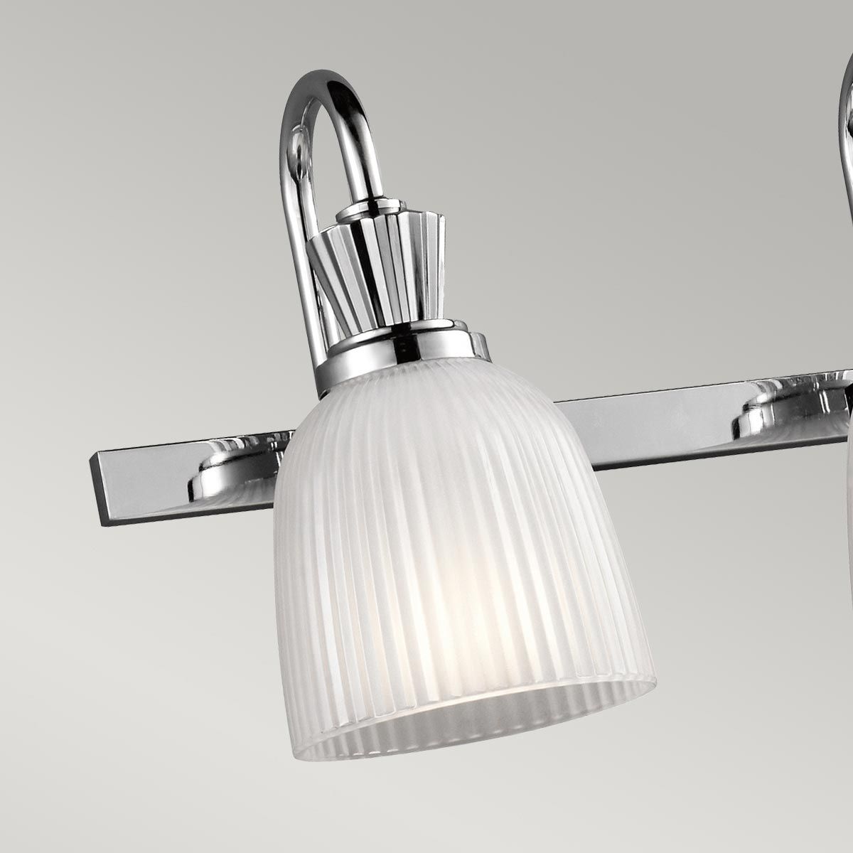 Kichler Cora 4 Light Bathroom Wall Light - Polished Chrome