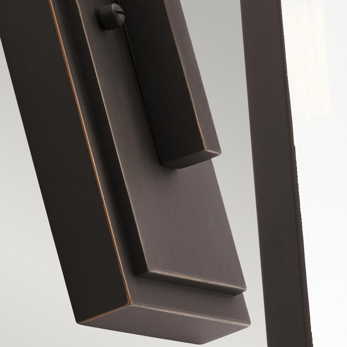 Kichler Delison Single Medium Wall Lantern - Rubbed Bronze
