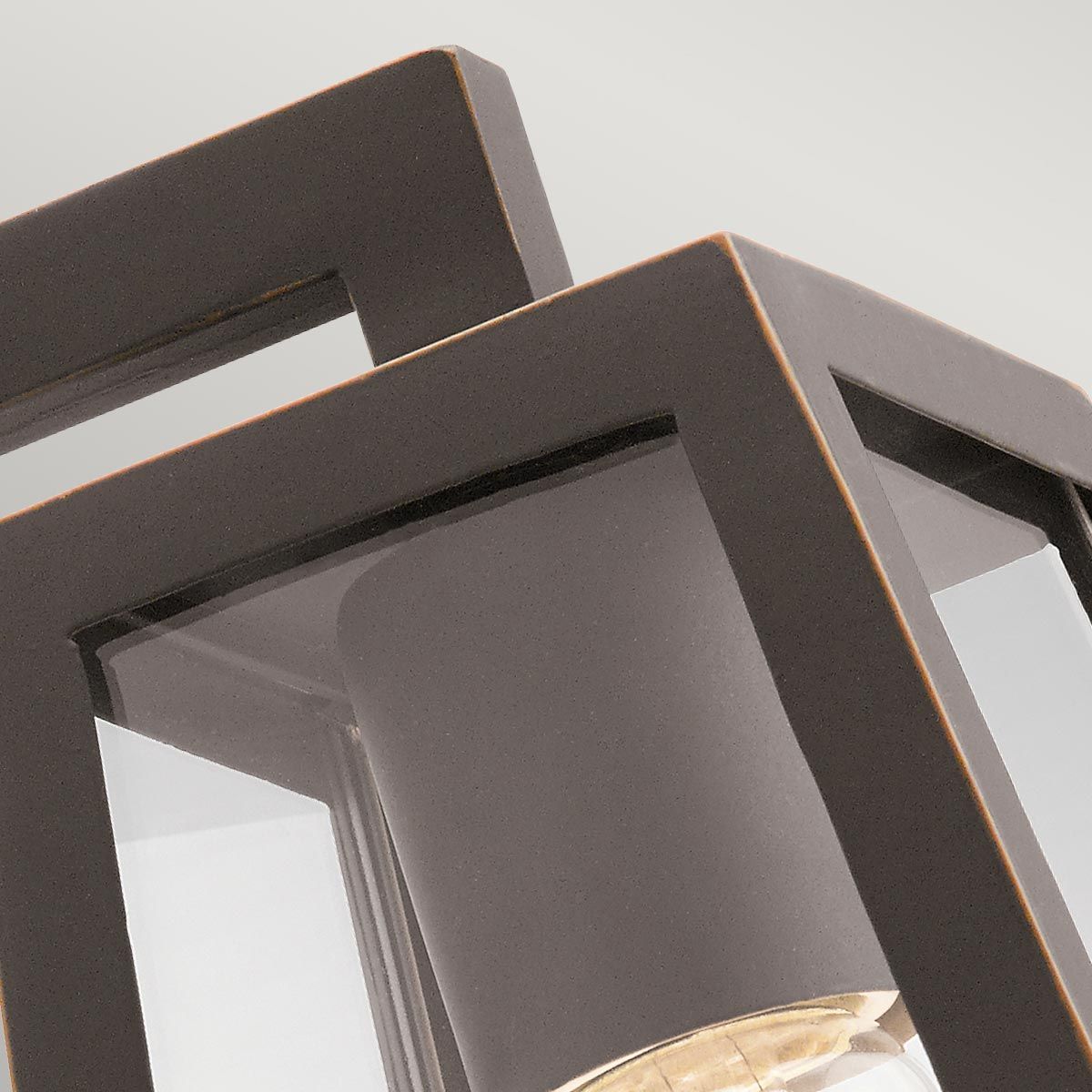 Kichler Delison Single Small Wall Lantern - Rubbed Bronze