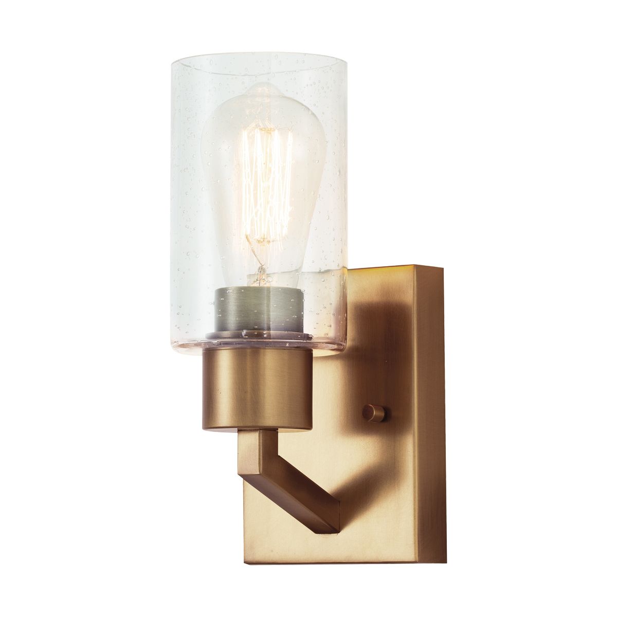 Kichler Deryn Single Wall Light - Natural Brass