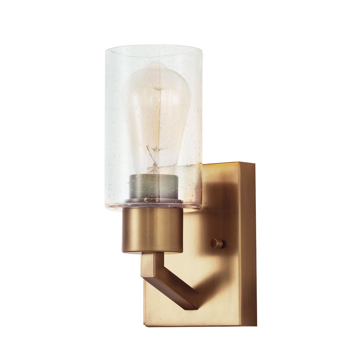 Kichler Deryn Single Wall Light - Natural Brass
