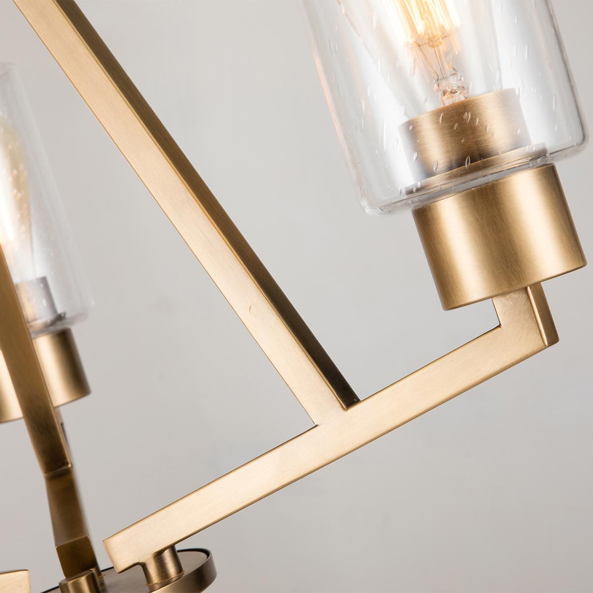 Kichler Deryn 3 Light Chandelier - Natural Brass
