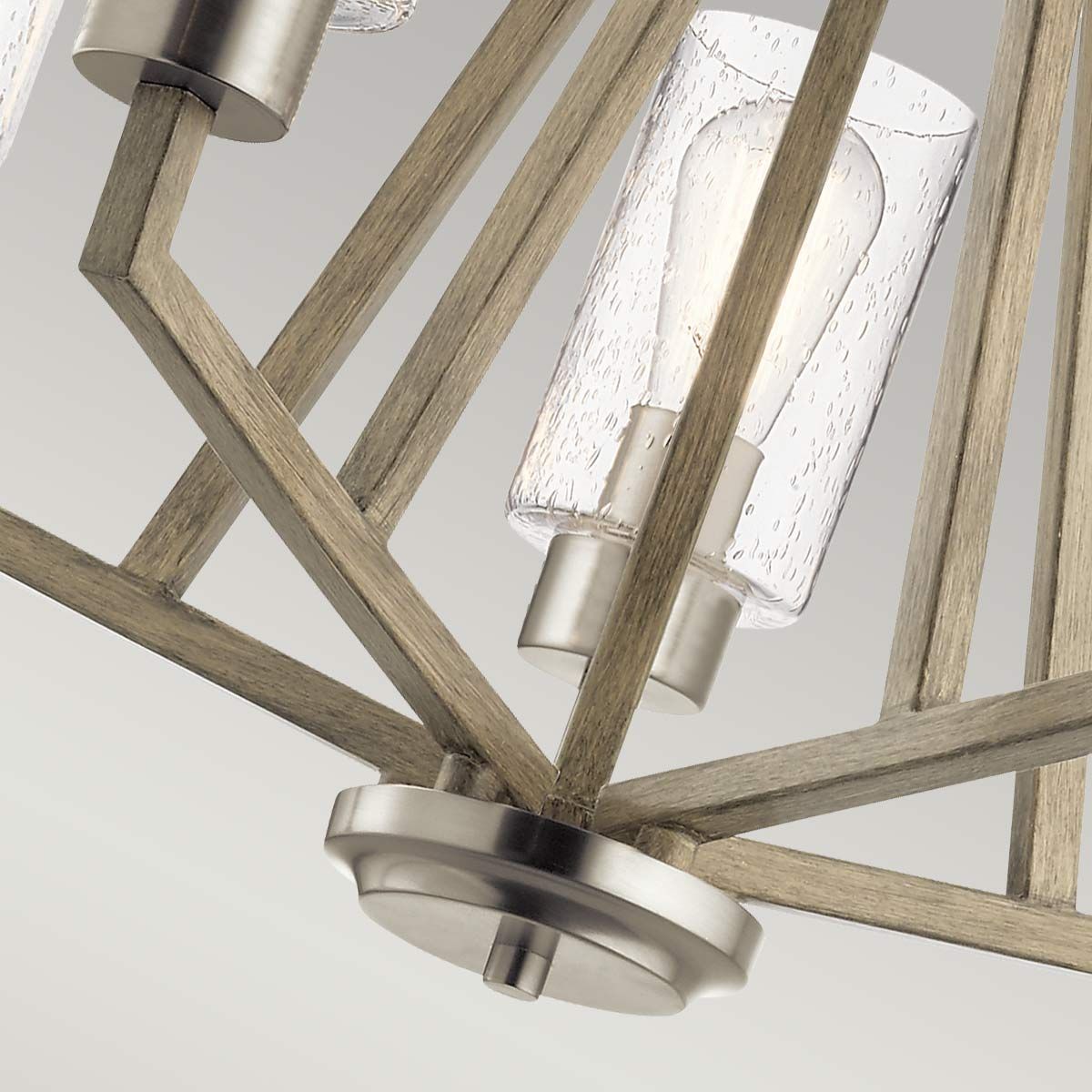 Kichler Deryn 5 Light Chandelier - Distressed Antique Grey