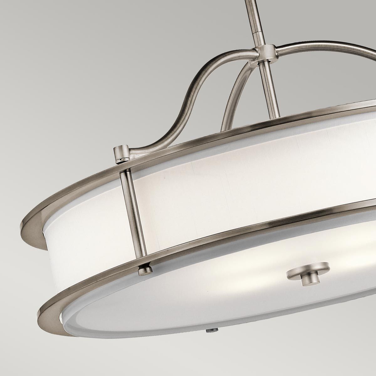 Kichler Emory 4 Light Chandelier / Semi Flush - Classic Pewter
